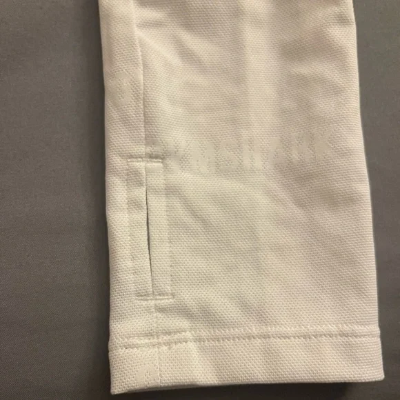 GYMSHARK LONG SLEEVE CROP TOP WHITE SIZE XS - Picture 8 of 9